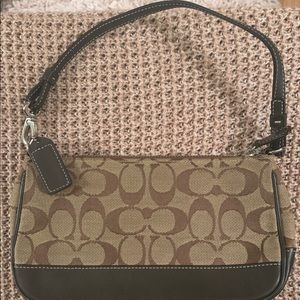 Classic COACH Wristlet